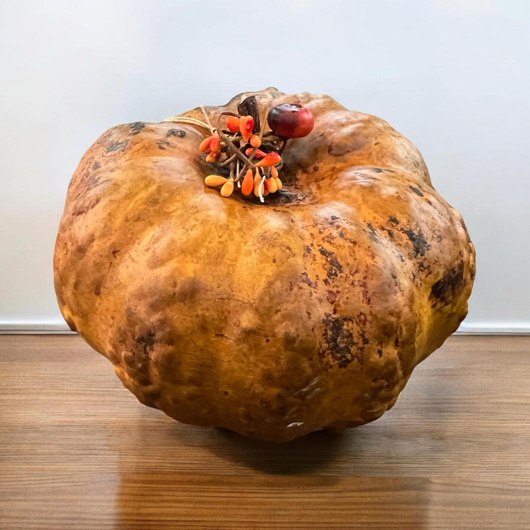 Stained Gourd - Burnt Mustard