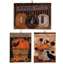 Load image into Gallery viewer, Primitive Pumpkin Patch Friends Ornament
