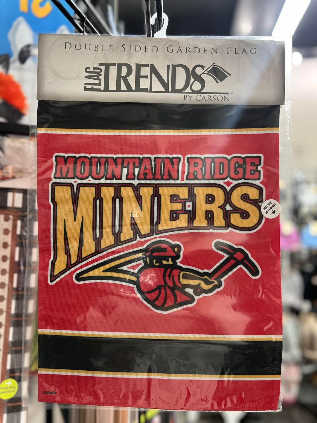 Mountain Ridge Miners Garden Flag