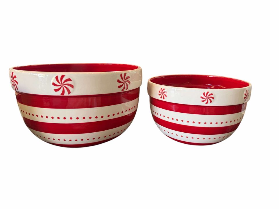 Ceramic Sugar Stripe Bowl