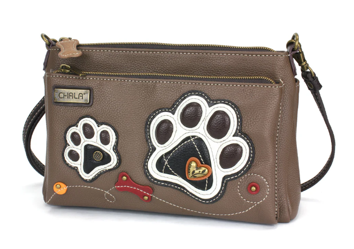 Deluxe Crossbody - Pawprint