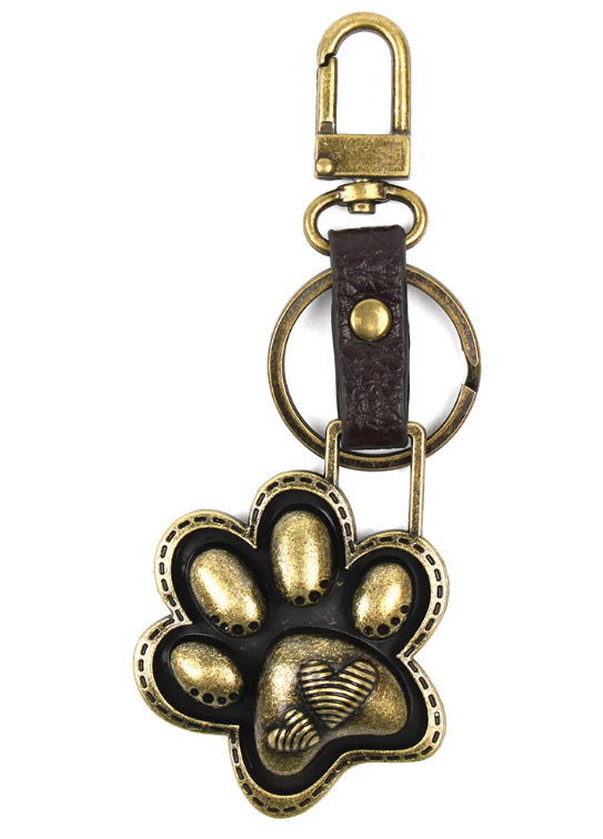 Gemini Keychain - Pawprint