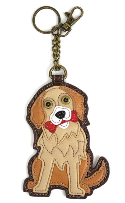 Key Fob/Coin Purse - Golden Retriever