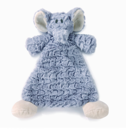 Ellery Elephant Rattle Blankie