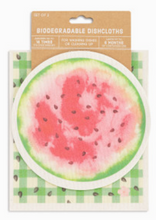 Load image into Gallery viewer, Watermelon BioDishCloths
