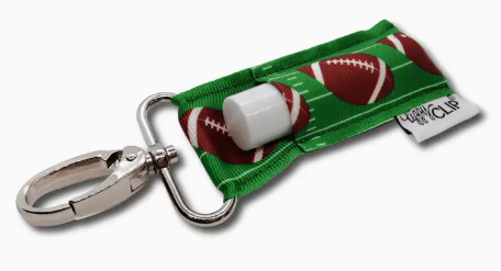 Football Lippyclip® Lip Balm Holder