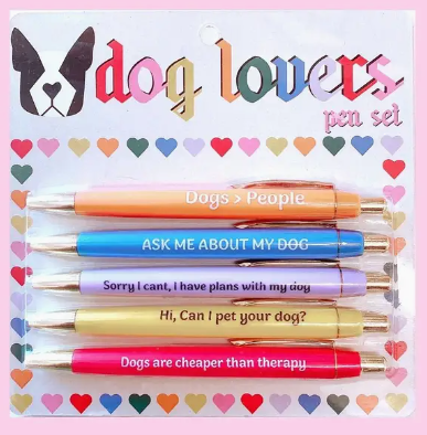 Dog Lovers Pen Set