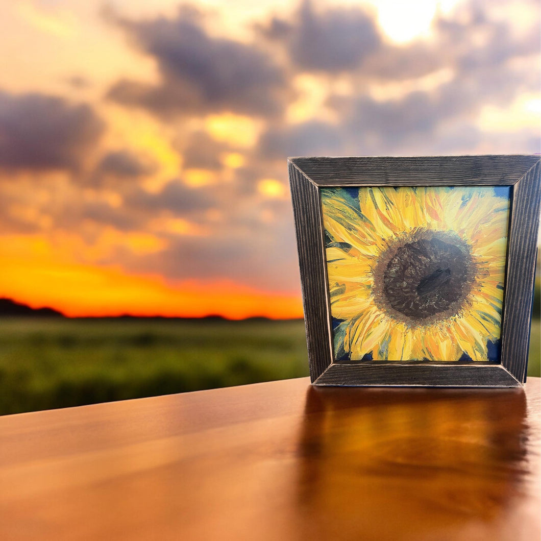 Sunflower Framed Art