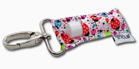 Ladybug Love Lippyclip® Lip Balm Holder