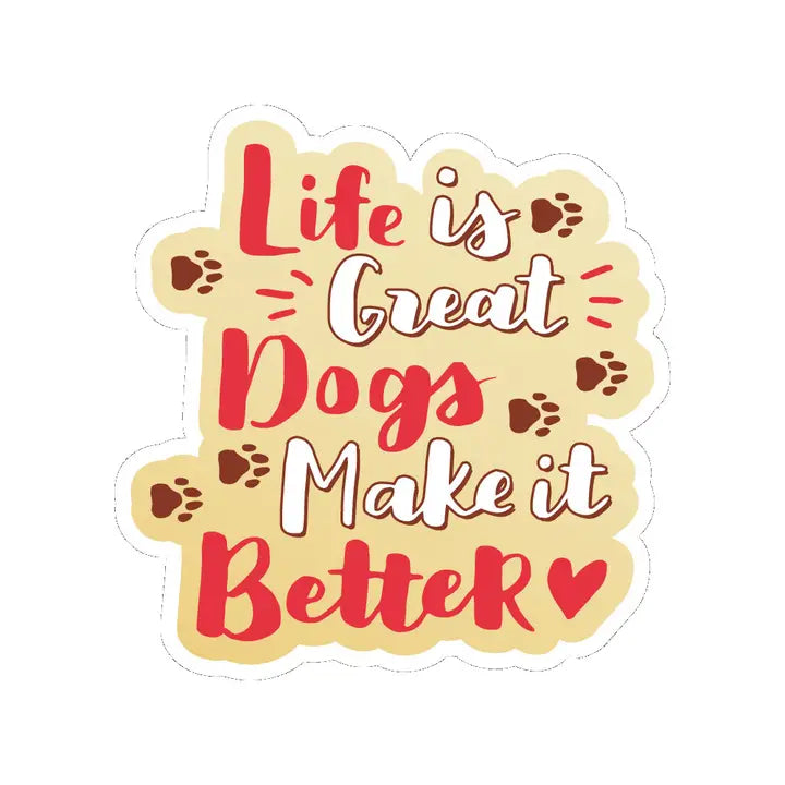 Dog Mom - Vinyl Sticker