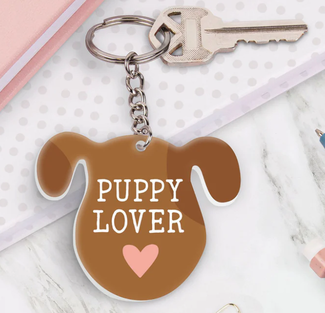 Puppy Lover Keychain