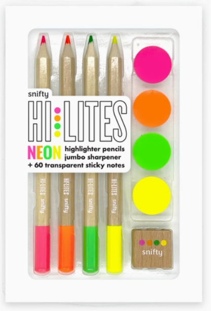 Hi•Lites - Neon Pencil Highlighting Set