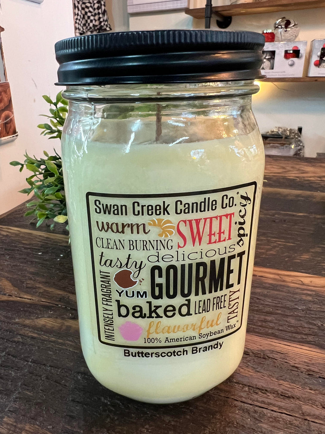 Swan Creek Butterscotch Brandy Pantry Jar 24 oz.