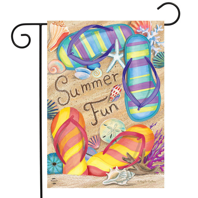 Summer Fun Double Sided Garden Flag