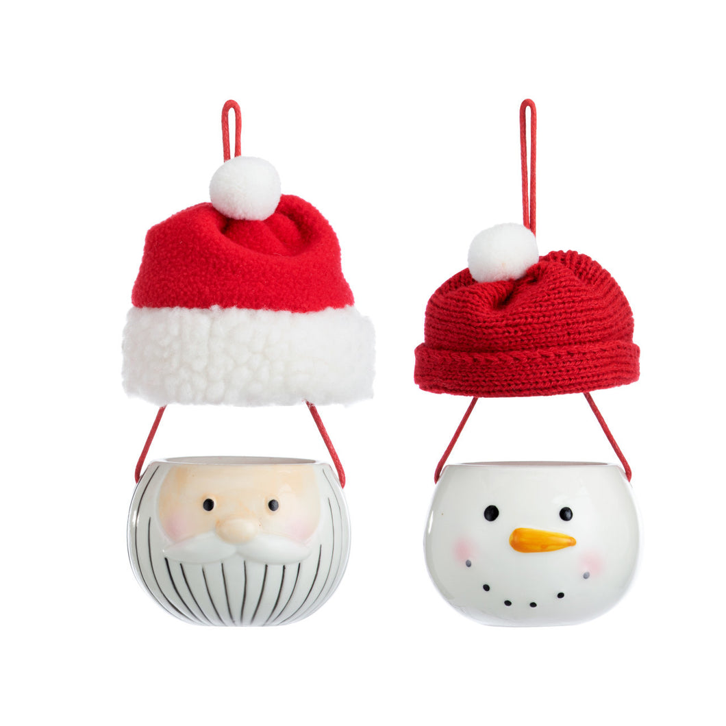 Christmas Character Hat Ornaments