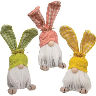 Gingham Waffle Bunny Gnome