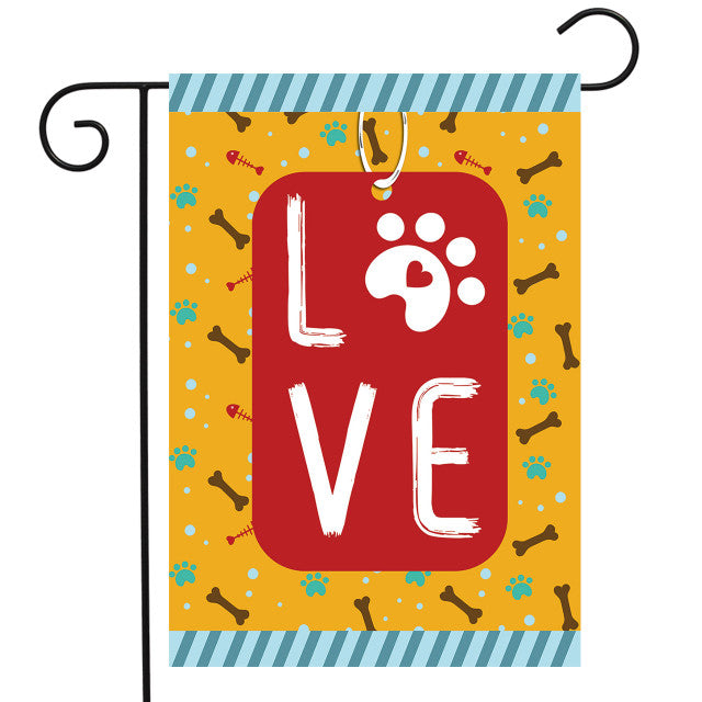 Pet Lover Garden Flag