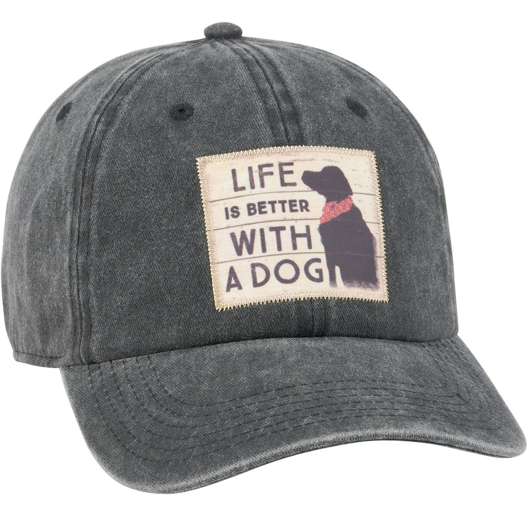 Life Is Better With A Dog Baseball Cap