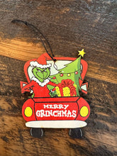 Load image into Gallery viewer, Grinch Themed Ornaments
