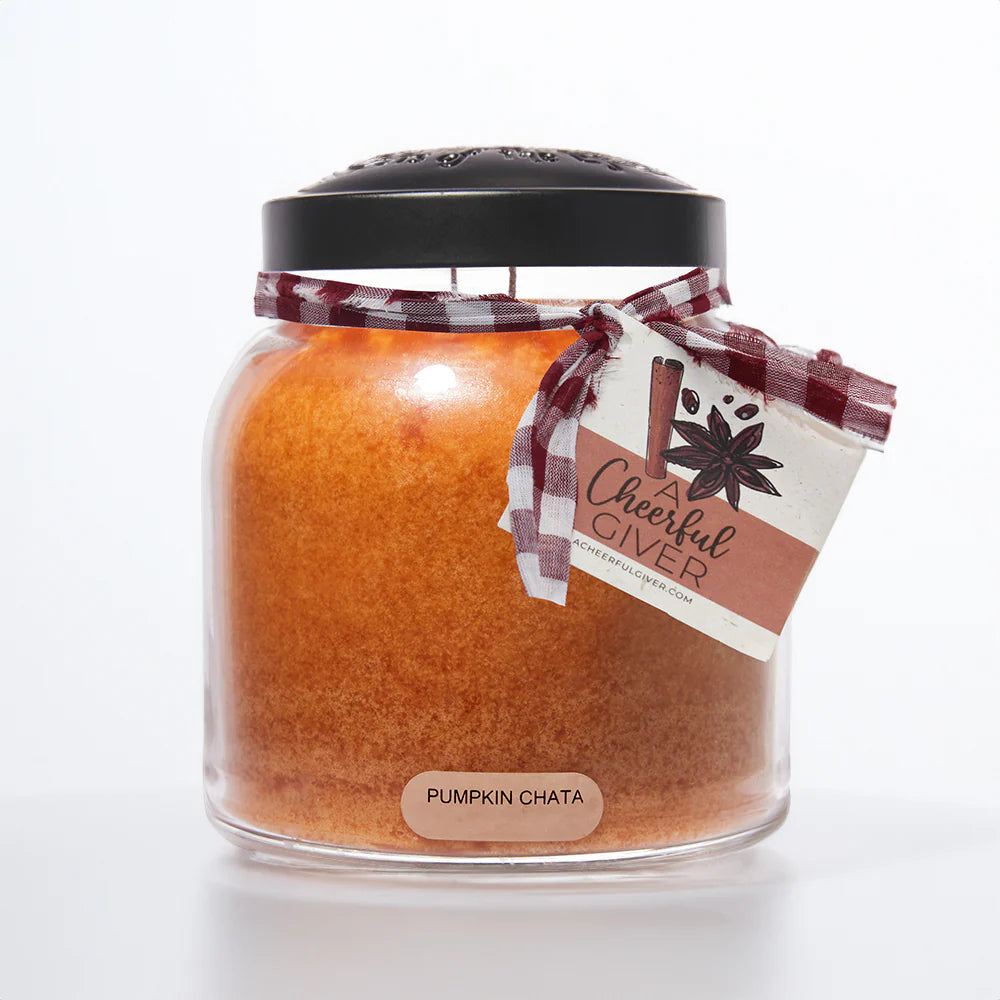 Pumpkin Chata Papa Jar Candle