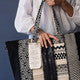 Load image into Gallery viewer, Your Journey Weekender Bag - Black and Cream
