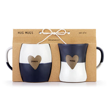 Load image into Gallery viewer, Yours and Mine Hug Mugs - Set of 2
